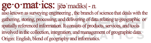 Geomatics-definition